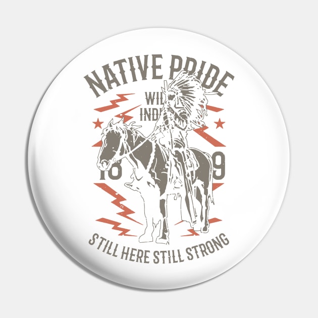 Native Pride Pin by JakeRhodes