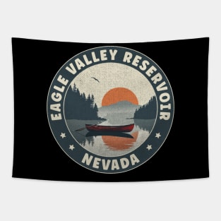 Eagle Valley Reservoir Nevada Sunset Tapestry