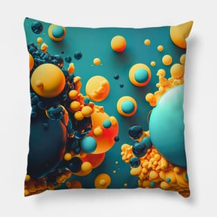 Evolving 3D Abstraction: Dynamic Visual Expression Pillow