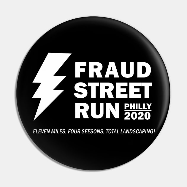 Fraud Street Run 2020 Pin by valentinahramov