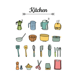 Colorful kitchen tools T-Shirt