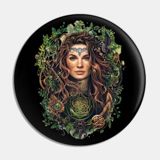 Wiccan pagan goddess Pin