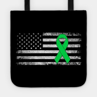 Muscular Dystrophy Awareness Classic American Flag Tote