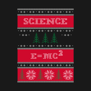 Science Ugly Sweater Christmas T-Shirt