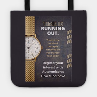 Time is Running Out. Tote