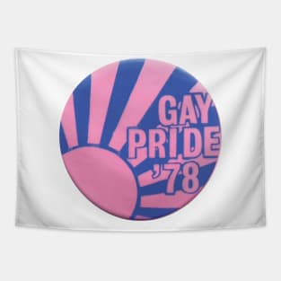 Gay Pride 1978 Vintage Tapestry