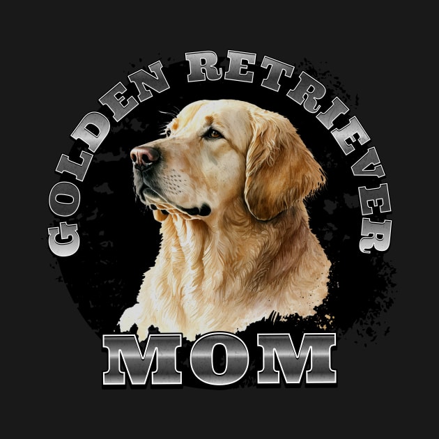 Golden Retriever Mom by MEWRCH