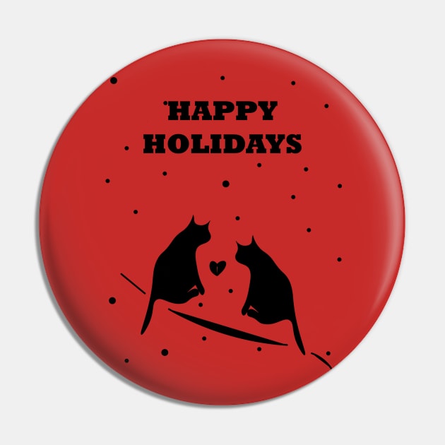 happy holidays christmas design for cat lovers Pin by Frany88