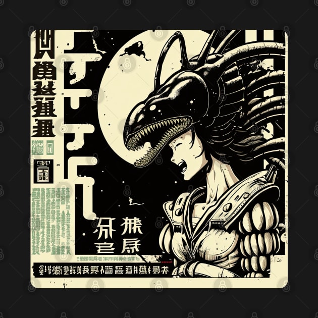 vintage Japanese Xenomorph 2 by obstinator