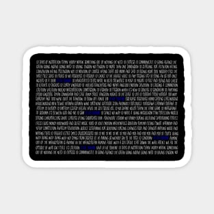 La Vie Boheme Lyrics Magnet