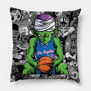 Bckts Cltr Basketball Pillow