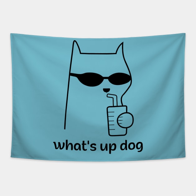 What's up dog Tapestry by TrendsCollection