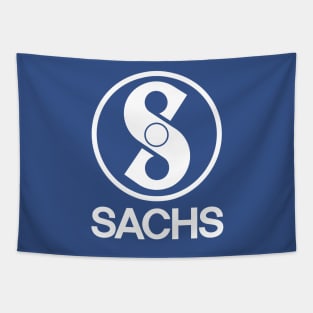 Sachs S logo (white) Tapestry