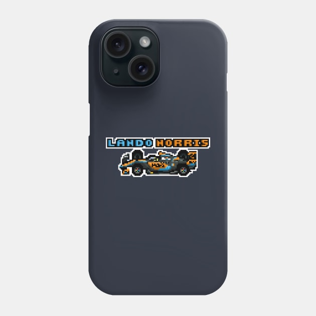 Lando Norris '23 Old School Phone Case by SteamboatJoe