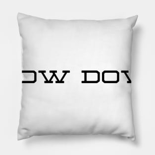 slow down Pillow