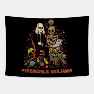 Psychedelic Trippy Benjamin Franklin Tapestry