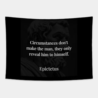 Epictetus's Revelation: Circumstances as Mirrors of Self-Discovery Tapestry