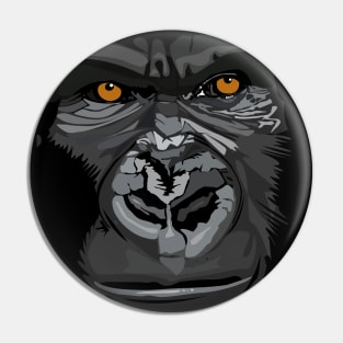 Gorilla head Pin