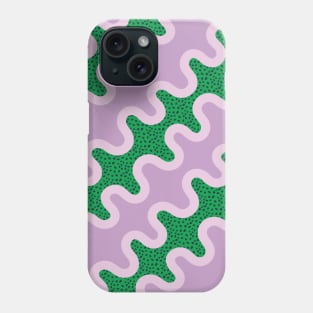 Unique Colorful Pattern - Purple Green Phone Case