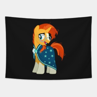 Blushing Sunburst Tapestry