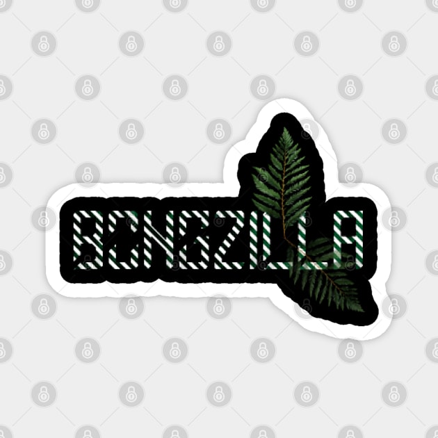 BongZilla Magnet by KoumlisArt