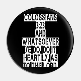 Colossians 3:23 Pin