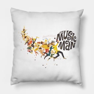 The Music Man Movie Poster Pillow