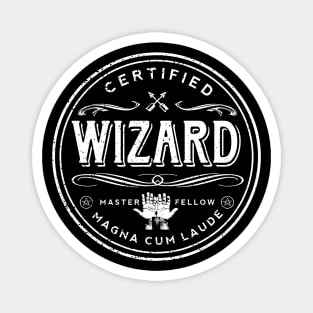 The Wizard - Esoteric Occult Theme Magnet