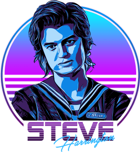 Steve Harrington Stranger Things Magnet