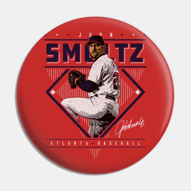 John Smoltz Atlanta Diamond Name Pin by Jesse Gorrell