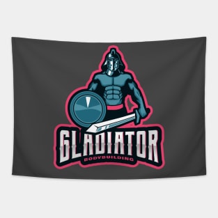 Gladiator Bodybuilding Tapestry