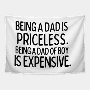 Being a Dad of Boy is expensive Tapestry