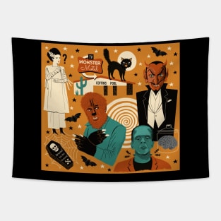 Monster Motel Tapestry