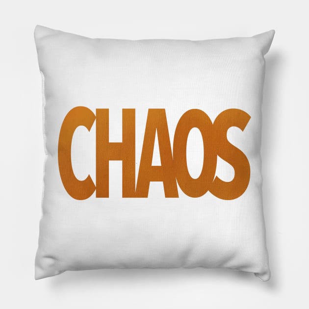 Chaos II Pillow by Kaijester