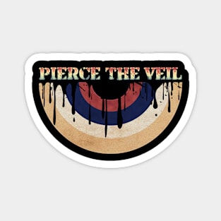 Melted Vinyl - Pierce The Veil Magnet