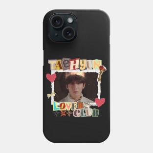 Taehyun Lovers Club TXT Scrapbook Phone Case