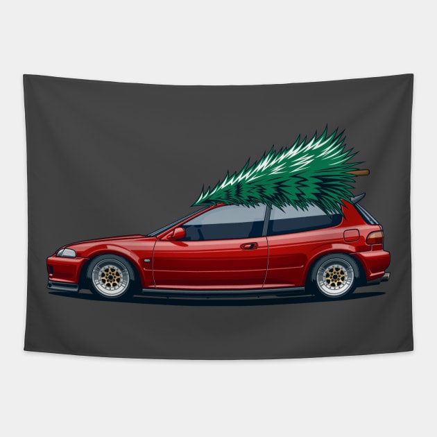 Civic EG Tapestry by Markaryan