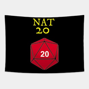 Natural 20 Tapestry