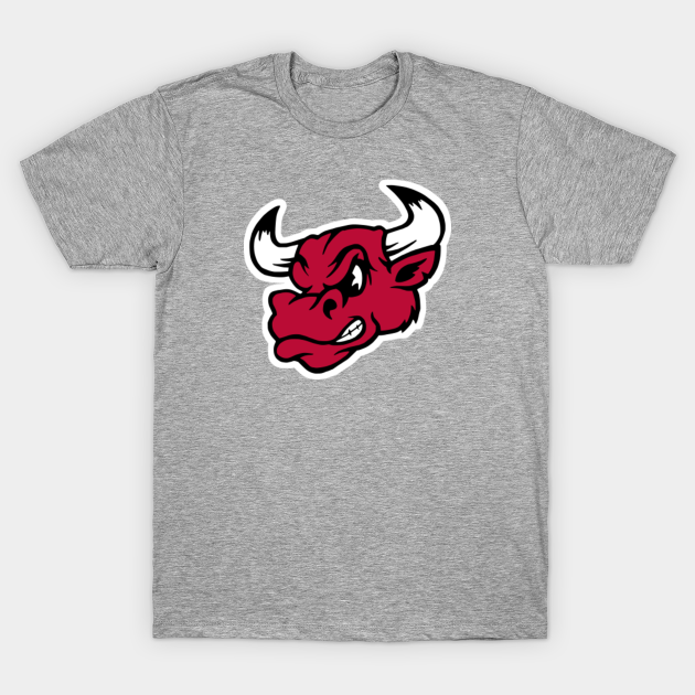 Vintage Bulls Mascot A - Bulls - T-Shirt