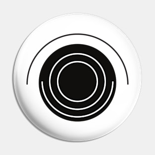 Graphic Circles Pin