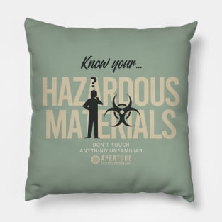 Know Your Hazards Pillow