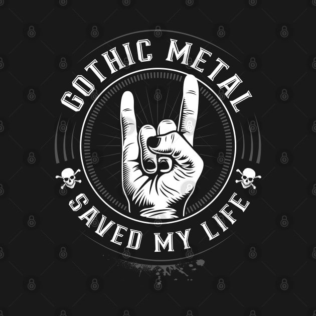 Gothic Metal saved my Life Devil Horns by BigWildKiwi