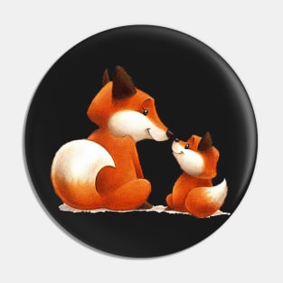 Woodland Foxes No.1 Pin