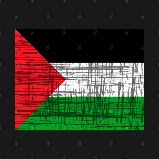 Palestinian Flag by Scar