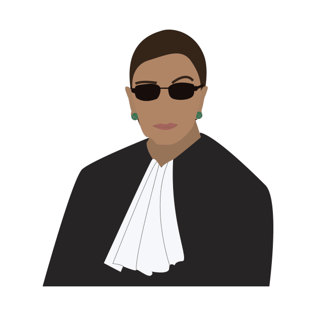 Ruth Bader Ginsburg by stalleydesign