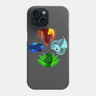 4 Cat Elements Phone Case