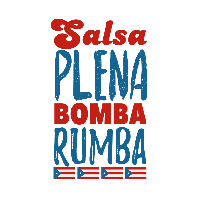 Salsa, Plena, Bomba, Rumba by verde