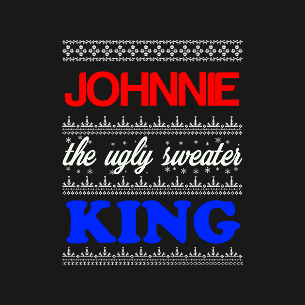 JOHNNIE the Ugly Sweater King> Happy Holidays by CoolApparelShop