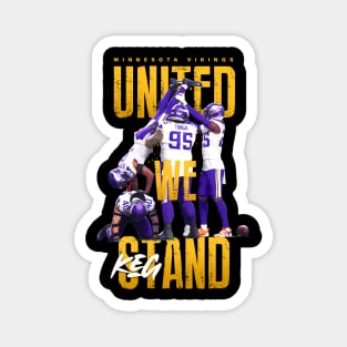 Minnesota Vikings Keg Stand Celebration Magnet