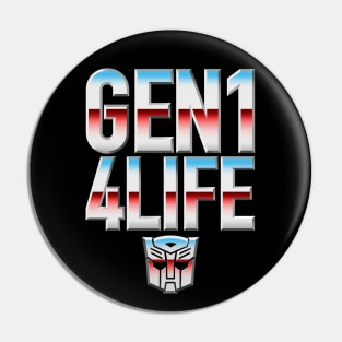 GEN1 4 LIFE - Autobots Pin